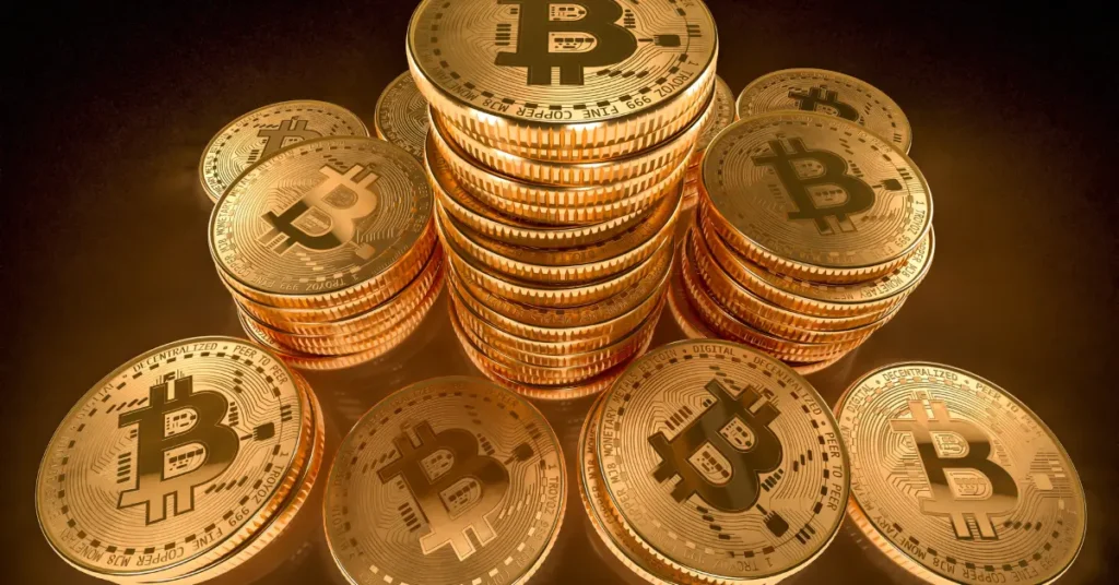 Fake bitcoins:  image of Bitcoin
